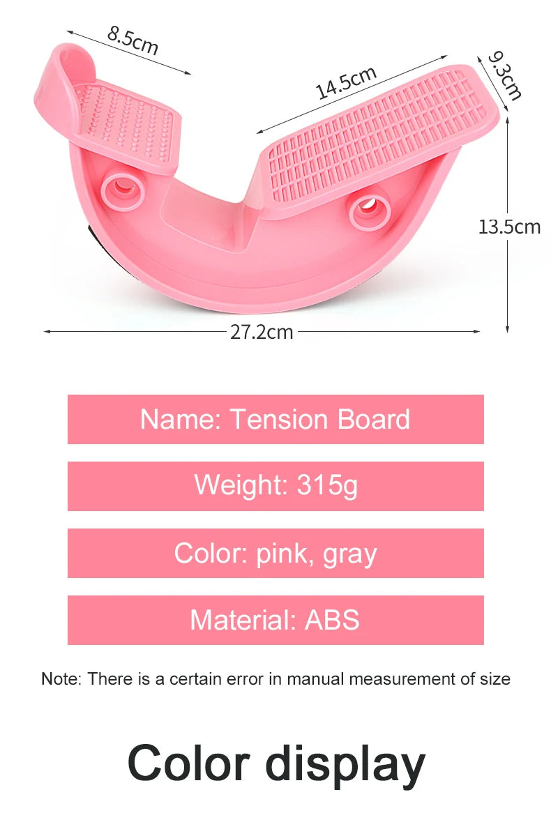 Foot Stretcher Rocker Ankle Stretch Stretching Calf Muscle Yoga Fitness Exercise Massage Auxiliary Board Home Fitness Equipment