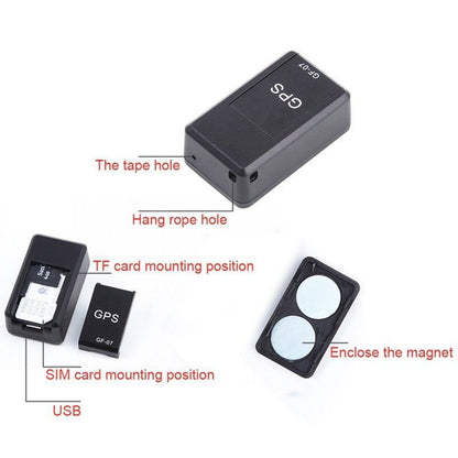 Mini GPS Tracker Long Standby Magnetic SOS Tracker Locator 2G Network Voice Recorder System For Car Children Tracking Device