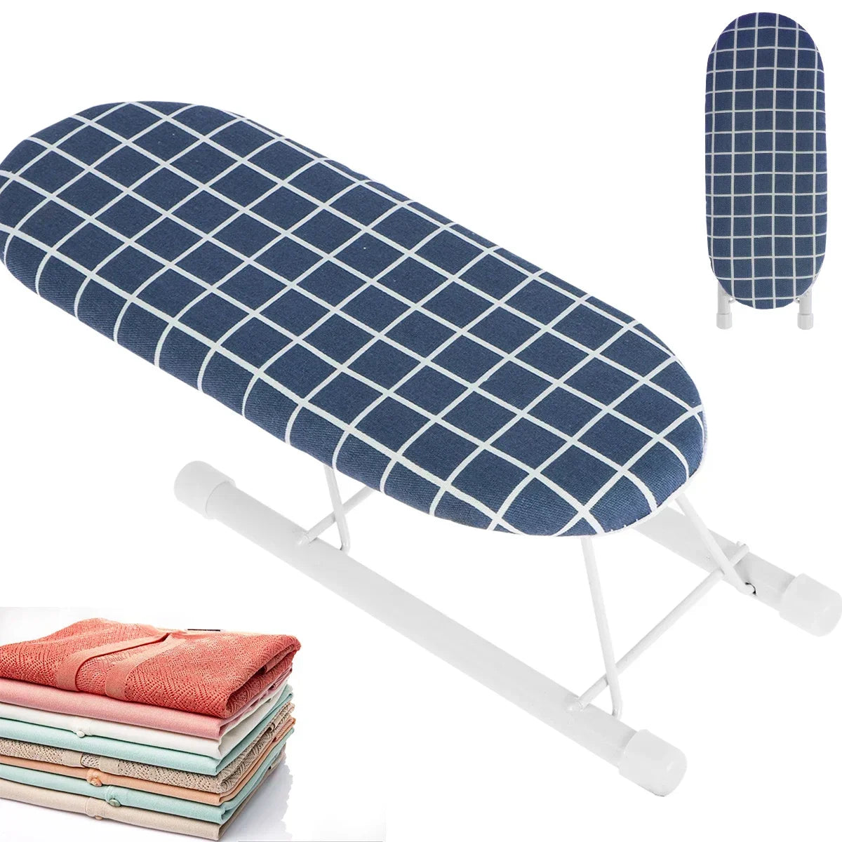 Tabletop Ironing Board with Non-Slip Folding Portable Small Ironing Board for Household Ironing Shirt Sleeves Cuffs Neckline New