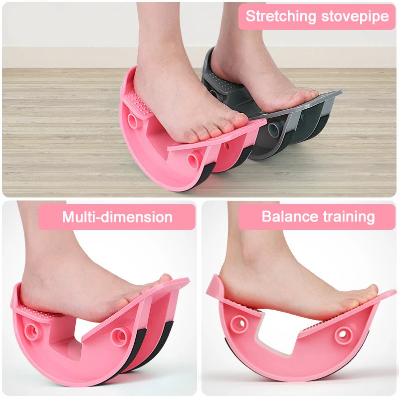 Foot Stretcher Rocker Ankle Stretch Stretching Calf Muscle Yoga Fitness Exercise Massage Auxiliary Board Home Fitness Equipment