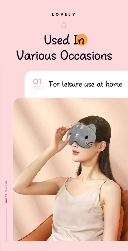 Eye Mask for Sleeping Eye Patch Shading Sleep Eyepatch Women Travel Relax Cover Eyeshade Health Sleeping Shield Eye Care Tools