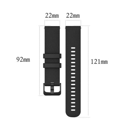 Original Watch Band for Garmin Vivoactive 5 3 Venu 2 SQ Vivoactive 4 4S Forerunner 645 245m Silicone Strap Watchband Accessories