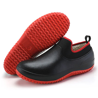 Chef Shoes For Men Kitchen Working Garden Shoes Clogs Nonslip Waterproof Plus Big Size 47 48