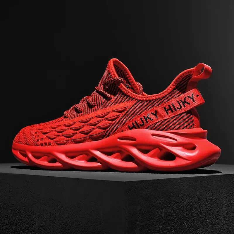 2023 Lexsan Shoes Men Running Sneakers Male Tenis Luxury Designer Mesh Breathable Casual Fashion Blade Cushioning for Men