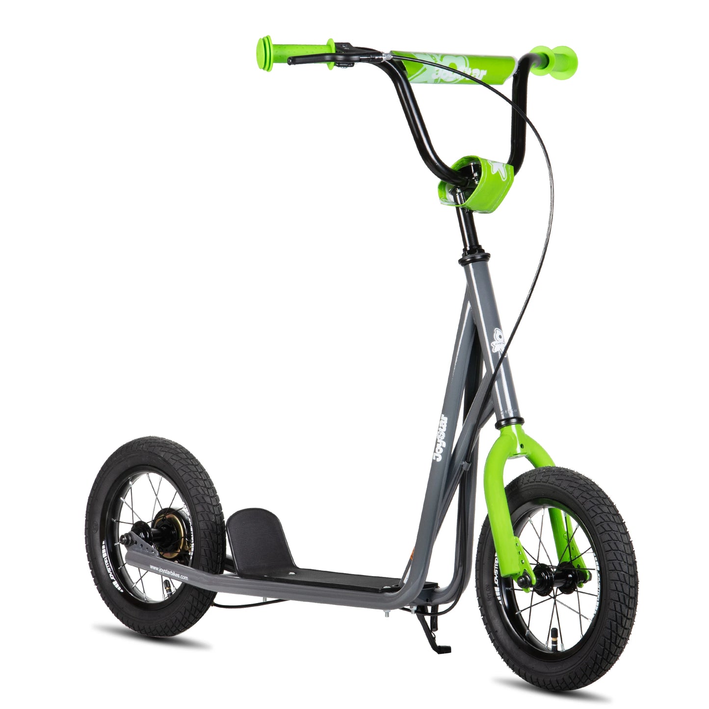 JOYSTAR Kick Scooter for Ages 5-9 Years Old Kids with 12 Inch Front and Rear Wheel, Rear V-Brake and Adjustable Handlebar