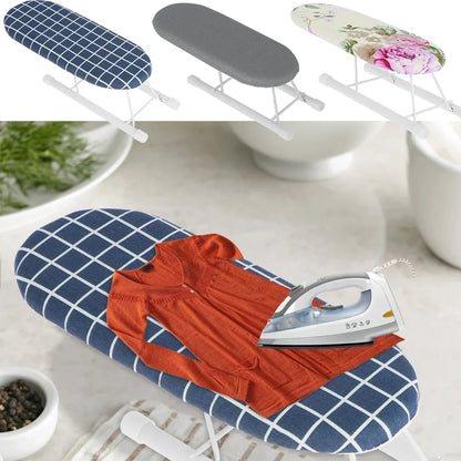 Tabletop Ironing Board with Non-Slip Folding Portable Small Ironing Board for Household Ironing Shirt Sleeves Cuffs Neckline New