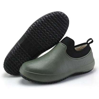 Chef Shoes For Men Kitchen Working Garden Shoes Clogs Nonslip Waterproof Plus Big Size 47 48