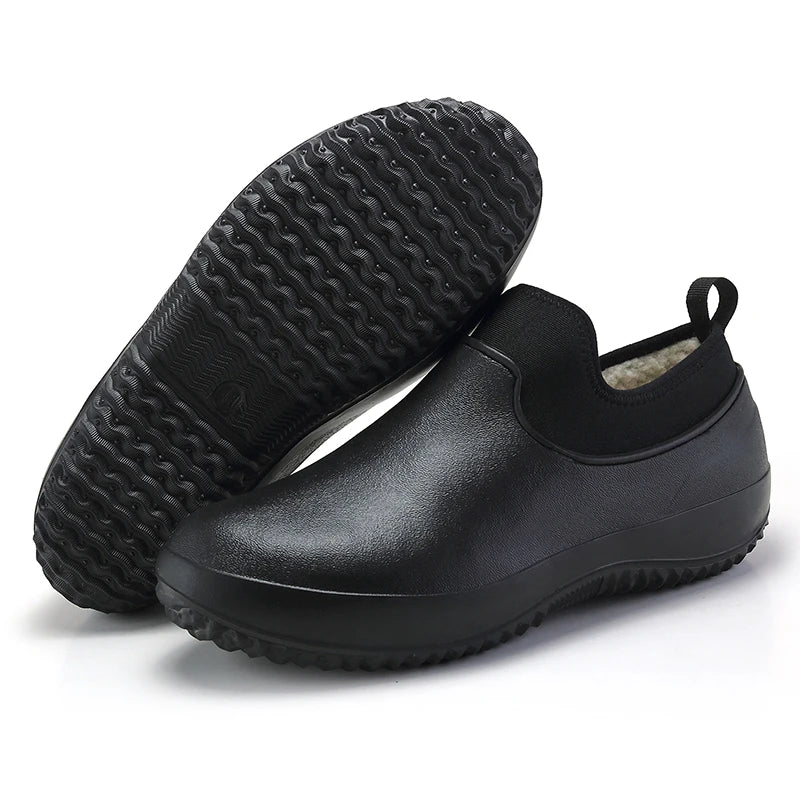 Chef Shoes For Men Kitchen Working Garden Shoes Clogs Nonslip Waterproof Plus Big Size 47 48