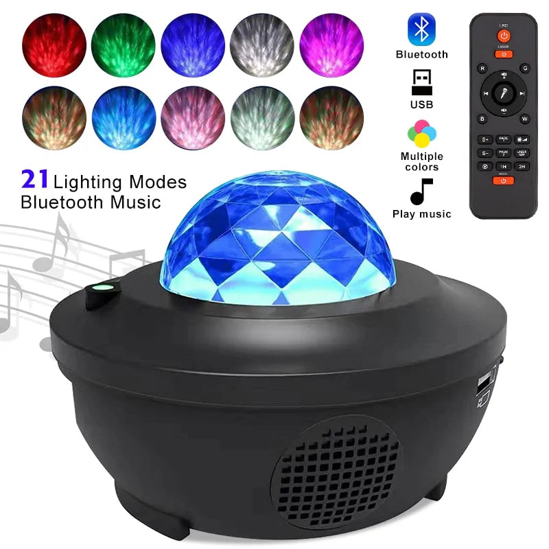 LED Star Galaxy Projector Lamp