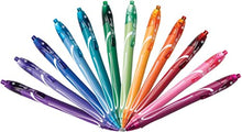Charger l&#39;image dans la galerie, BIC Gel-Ocity Stylos gel à séchage rapide, stylos gel rétractables à pointe moyenne (0,7 mm), stylos gel de couleurs assorties, 12 pièces
