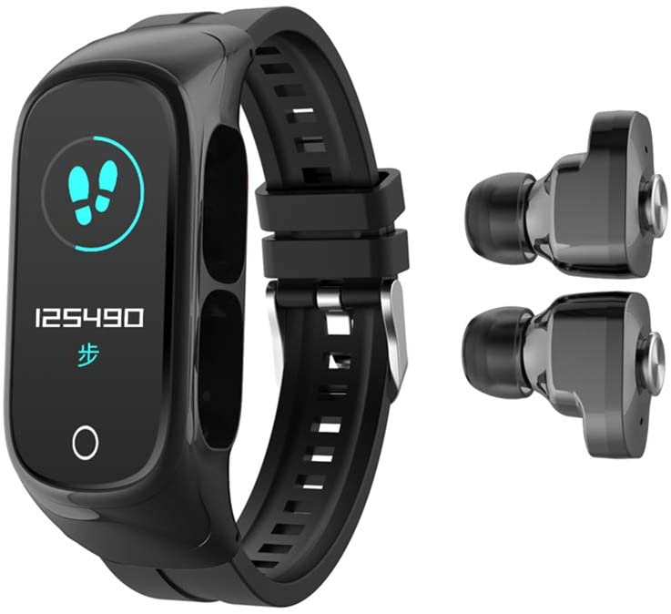 N8 Smart Watch and TWS Earbuds Two In One