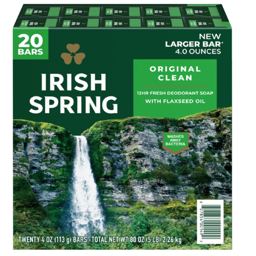 Pake Savon Benyen Irish Spring (20 Grenn Ladann)
