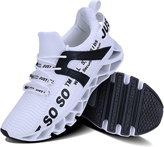 UMYOGO Mens Athletic Walking Blade Running Tennis Shoes Fashion Sneakers