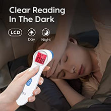 Charger l&#39;image dans la galerie, Touchless Forehead Thermometer for Adults and Kids, Digital Infrared Thermometer for Home with Fever Indicator, Instant Accurate Reading
