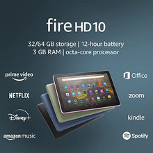 Charger l&#39;image dans la galerie, Fire HD 10 tablet, 10.1&quot;, 1080p Full HD, 32 GB, latest model (2021 release), Black
