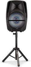 Charger l&#39;image dans la galerie, QFX PBX-61161 15-Inch Portable Party Sound System with Wireless Microphone and Stand
