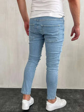 Charger l&#39;image dans la galerie, Men Solid Skinny Jeans
